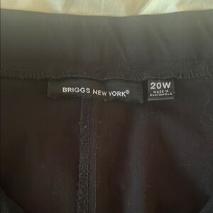 Briggs New York Black Dress (20W)